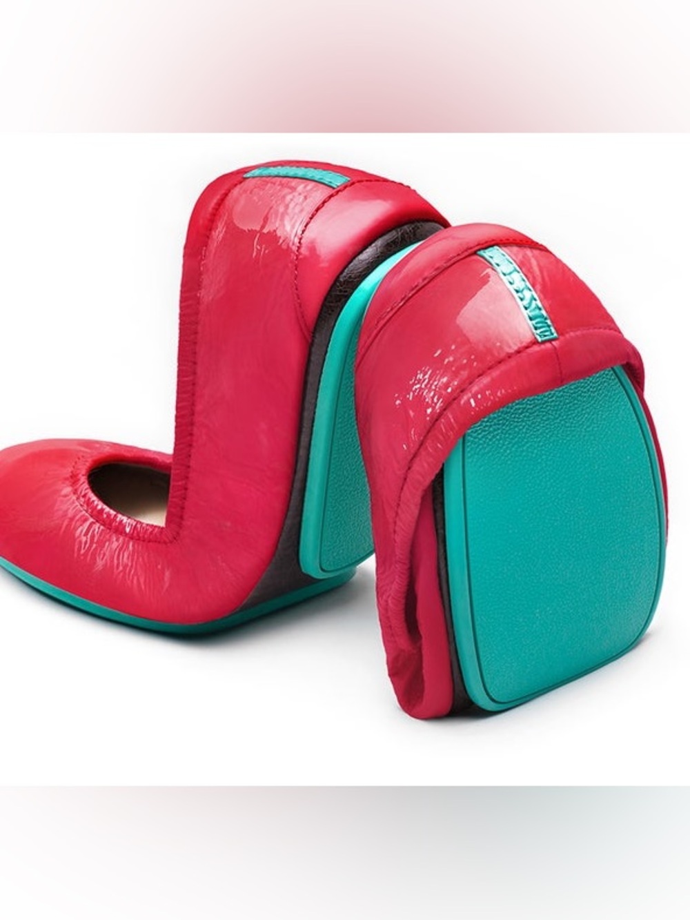 Tieks Women’s Poppy Ballet Leather Flats Limited Edition Colorway
